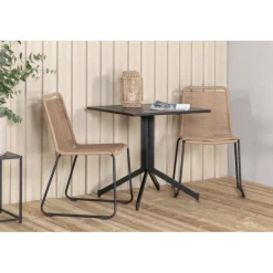 Way t Spisestuesæt - Sort,Brun