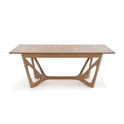 WENANTY amerikansk spisebord 160cm kan udvides til 240 cm - Valnød