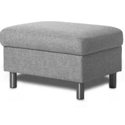 WENDY hjørnesofa med chaiselong og open end lysegrå venstrevendt