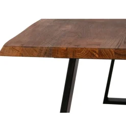 Westwood plankebord 180x95 - Røgolieret egetræ/Sort