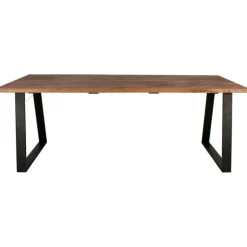 Westwood plankebord 200x95 - Røgolieret egetræ/Sort