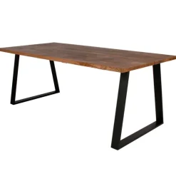 Westwood plankebord 200x95 - Røgolieret egetræ/Sort