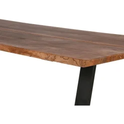 Westwood plankebord 200x95 - Røgolieret egetræ/Sort