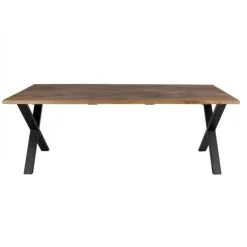 Westwood plankebord 240x95 - Røgolieret egetræ/Sort