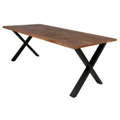 Westwood plankebord 180x95 - Røgolieret egetræ/Sort