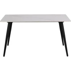 Wicklow spisebord hvid keramik