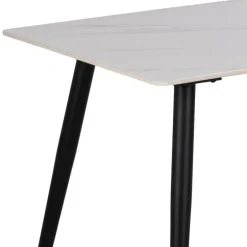 Wicklow spisebord hvid keramik