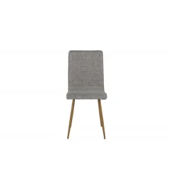 Windu Spisebordsstol - Lysegrå og Natur