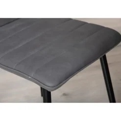 Windu Spisebordsstol - Sort og Grå