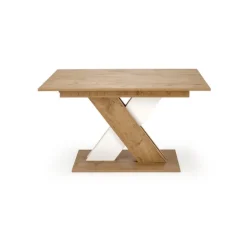 XARELTO Spisebord med udtræk, lancelot eg / Hvid