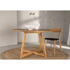 Yadikon Rundt spisebord - Brun
