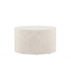 York Sofabord Ø80cm - Beige