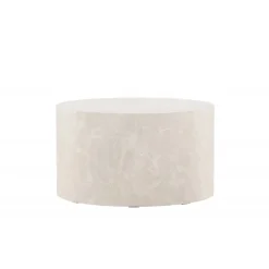 York Sofabord Ø80cm - Beige