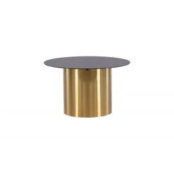 Ystad Bord - Sort og Brushed Messing