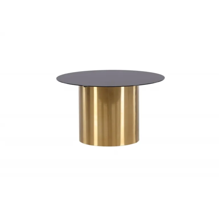 Ystad Bord - Sort og Brushed Messing