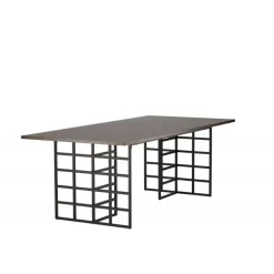 Ystad Spisebord - Sort og mocca