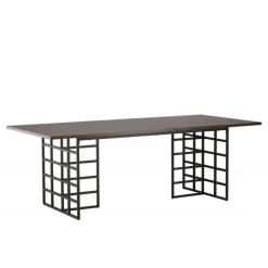 Ystad Spisebord - Sort og mocca