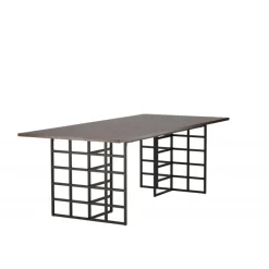 Ystad Spisebord - Sort og mocca