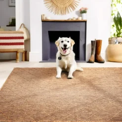 Zagora Udendørs Tæppeløber Rhombus - Kobber