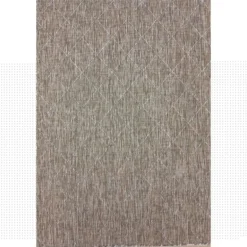 Zagora Udendørs Tæppeløber Rhombus - Beige