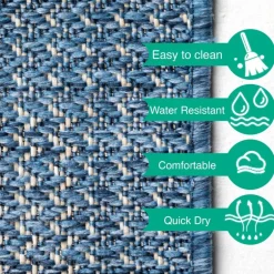 Zagora Udendørs Tæppeløber Vintage - Blå