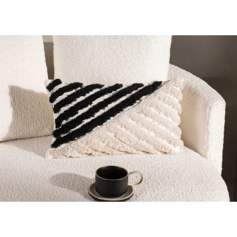 Zara Pudebetræk - Sort og Hvid