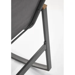 ZLATAN havestol, - d.MørkeGrå / l.lyseGrå