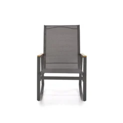 ZLATAN havestol, - d.MørkeGrå / l.lyseGrå