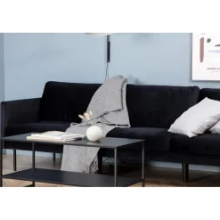Zoom 3 personers Sofa - Sort