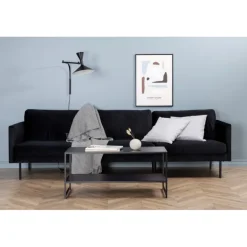 Zoom 3 personers Sofa - Sort