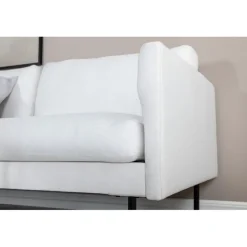 Zoom 2 personers Sofa - Sort og Hvid