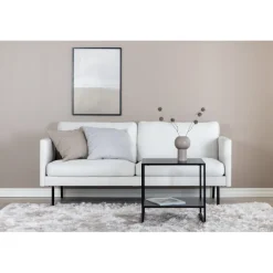 Zoom 2 personers Sofa - Sort og Hvid