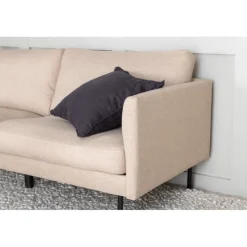 Zoom 2 personers Sofa - Sort og Brun