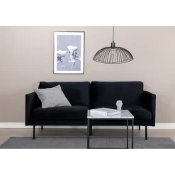 Zoom 2 personers Sofa - Sort