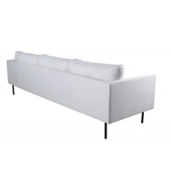 Zoom 3 personers Sofa - Sort og Lys beige