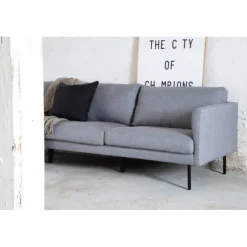 Zoom 3 personers Sofa - Sort og Grå