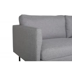 Zoom 2 personers Sofa - Sort og Grå
