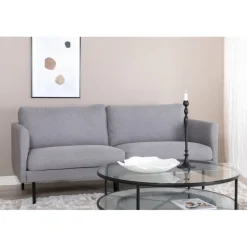 Zoom 2 personers Sofa - Sort og Grå