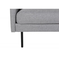 Zoom 2 personers Sofa - Sort og Grå