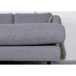 Zoom Chaiselong Sofa - Grå Stof