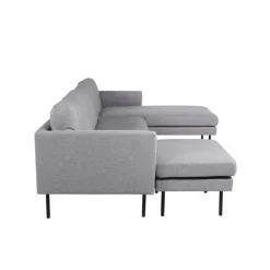 Zoom Chaiselong Sofa - Grå Stof