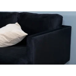 Zoom U-Sofa - Sort Velour