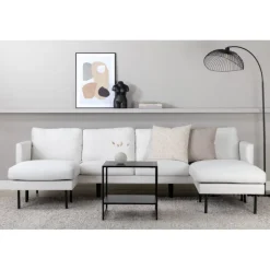 Zoom U-Sofa -Lys Beige